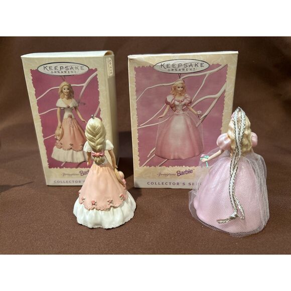 Barbie Hallmark Christmas Ornament Lot of 4 - Picture 5 of 7